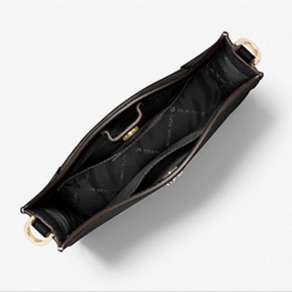MICHAEL KORS Briley Small Pebbled Leather Messengr - Picture 8 of 15